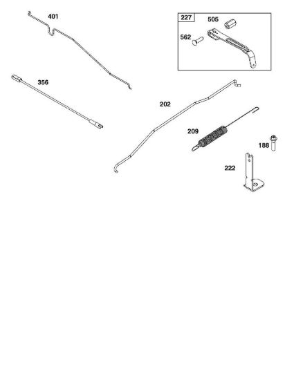 D - GRUPPO ELEMENTI DI COMANDO B&S - 12 €¦ 123P02-0067-H1 brand Stihl
